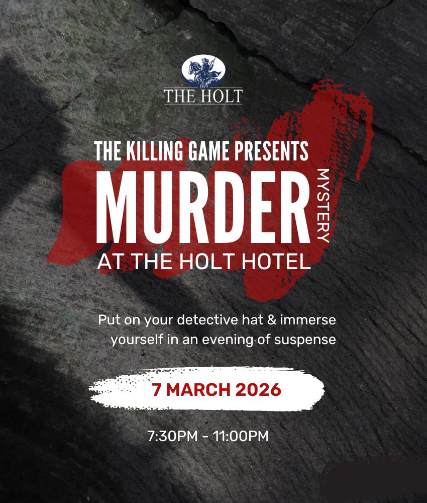 Murder Mystery Evening at The Holt Hotel