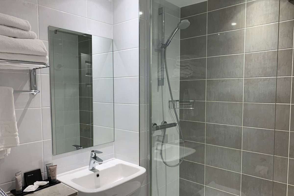 Bathroom and shower
